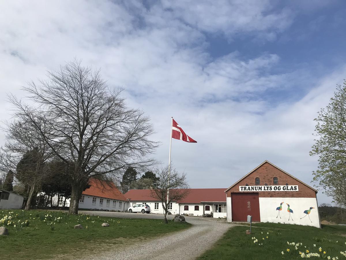 Tranum Lys Og Glas Brovst Buitenkant foto